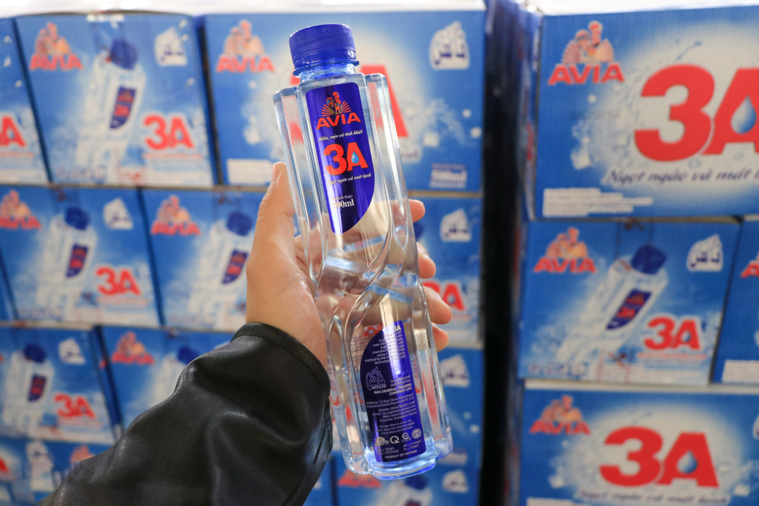 United Kingdom - The next destination for AVIA 3A bottled water