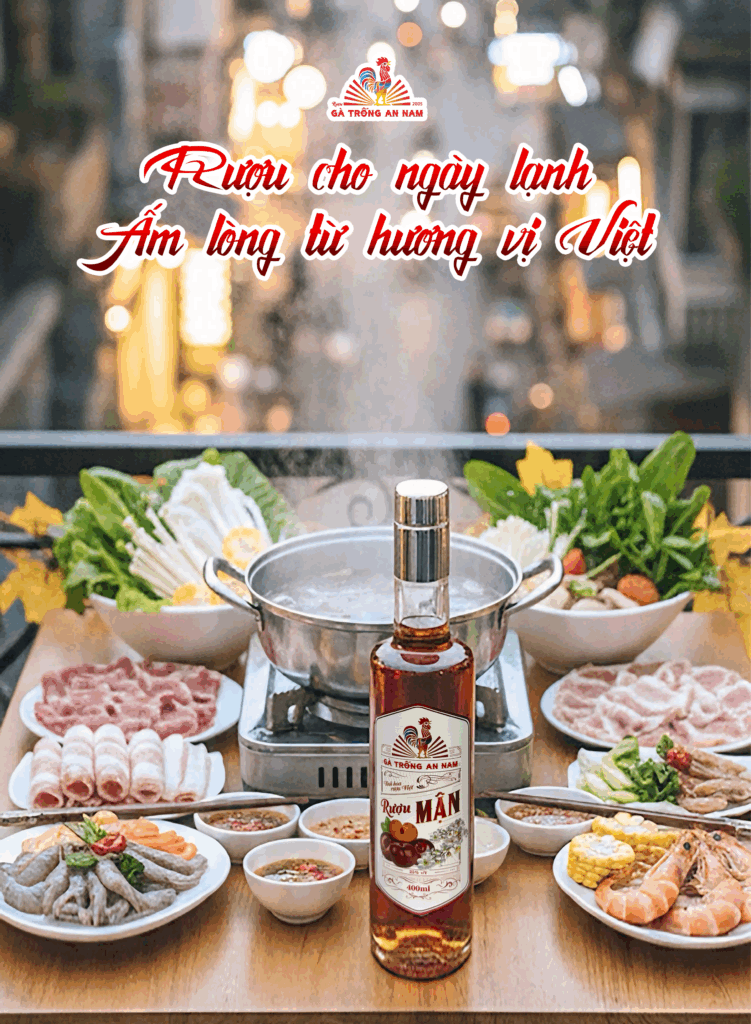 An Nam Rooster Liqueur for Chilly Days – Warmth Shaped by Vietnamese Craft