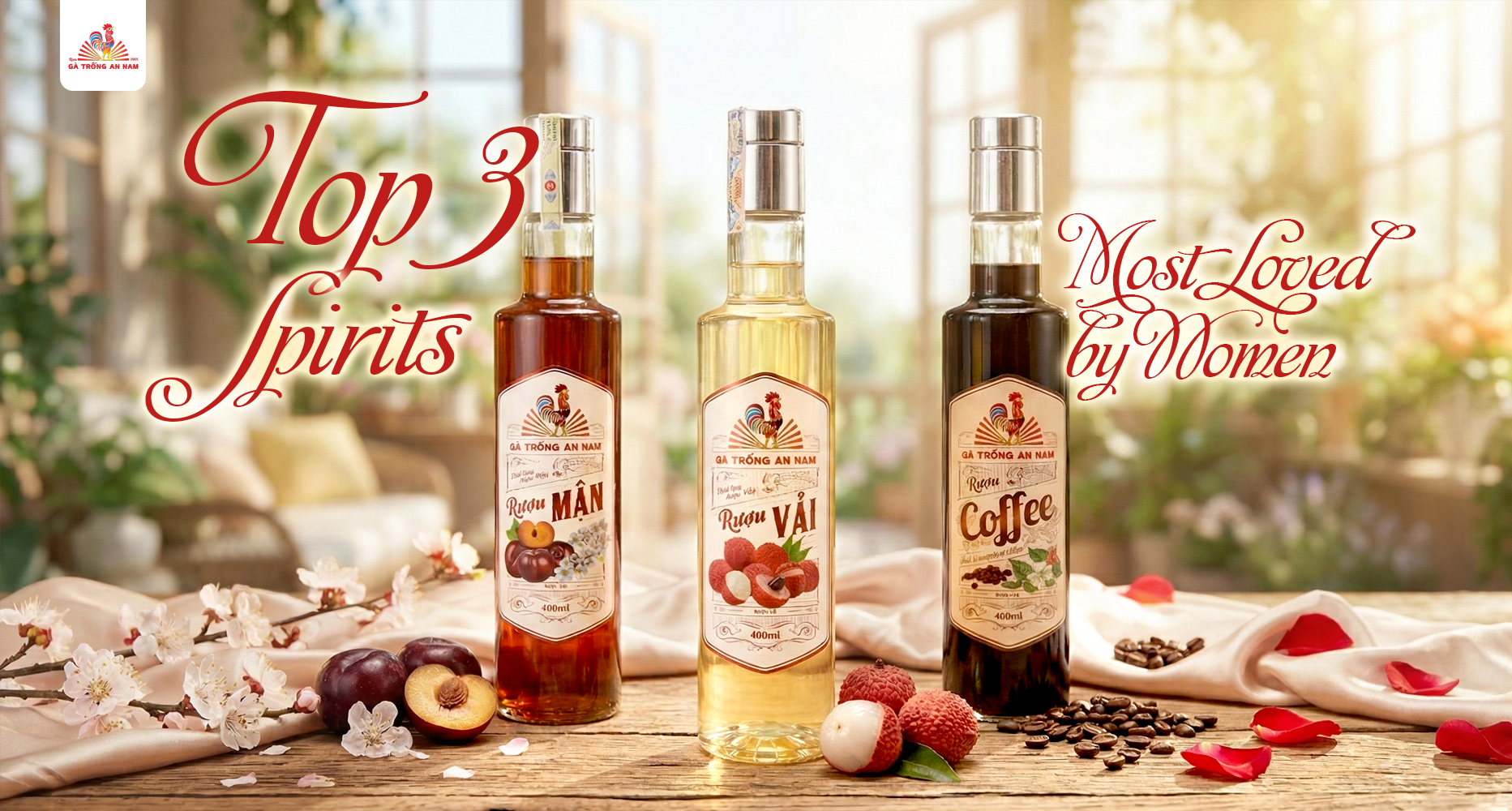 Top 3 Ga Trong An Nam Spirits Most Loved by Women