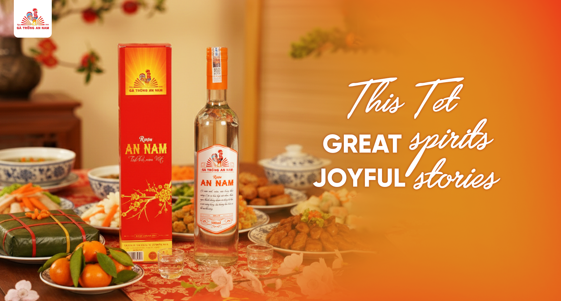 This Tet, Great Spirits and Joyful Stories with Ga Trong An Nam Spirits