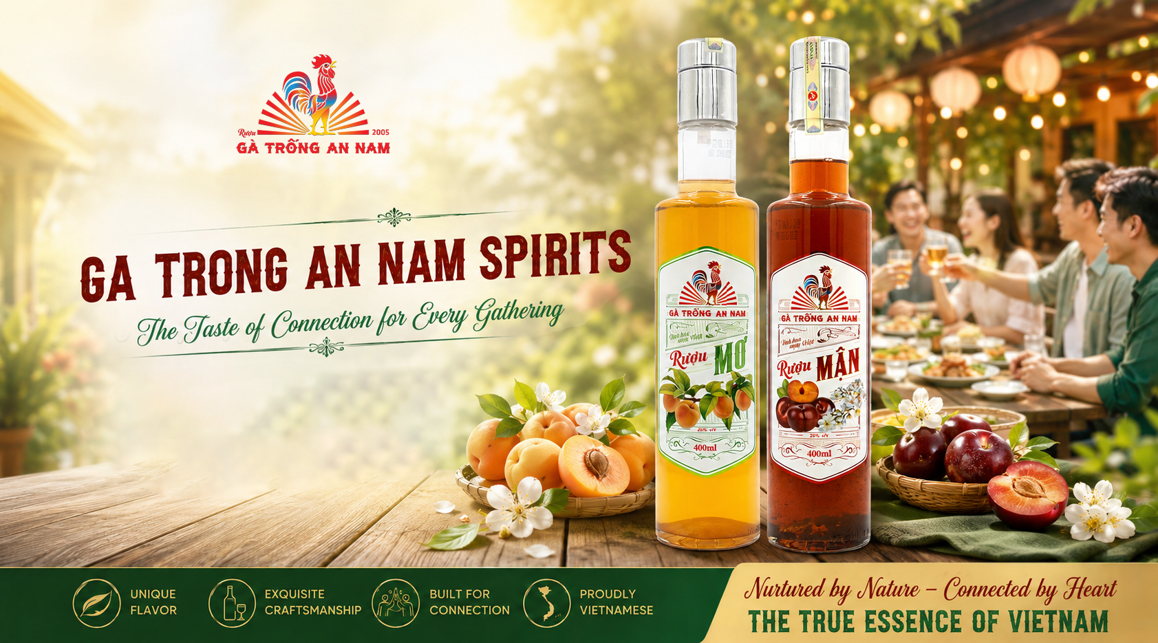 Ga Trong An Nam Spirits – The Taste of Connection for Every Gathering