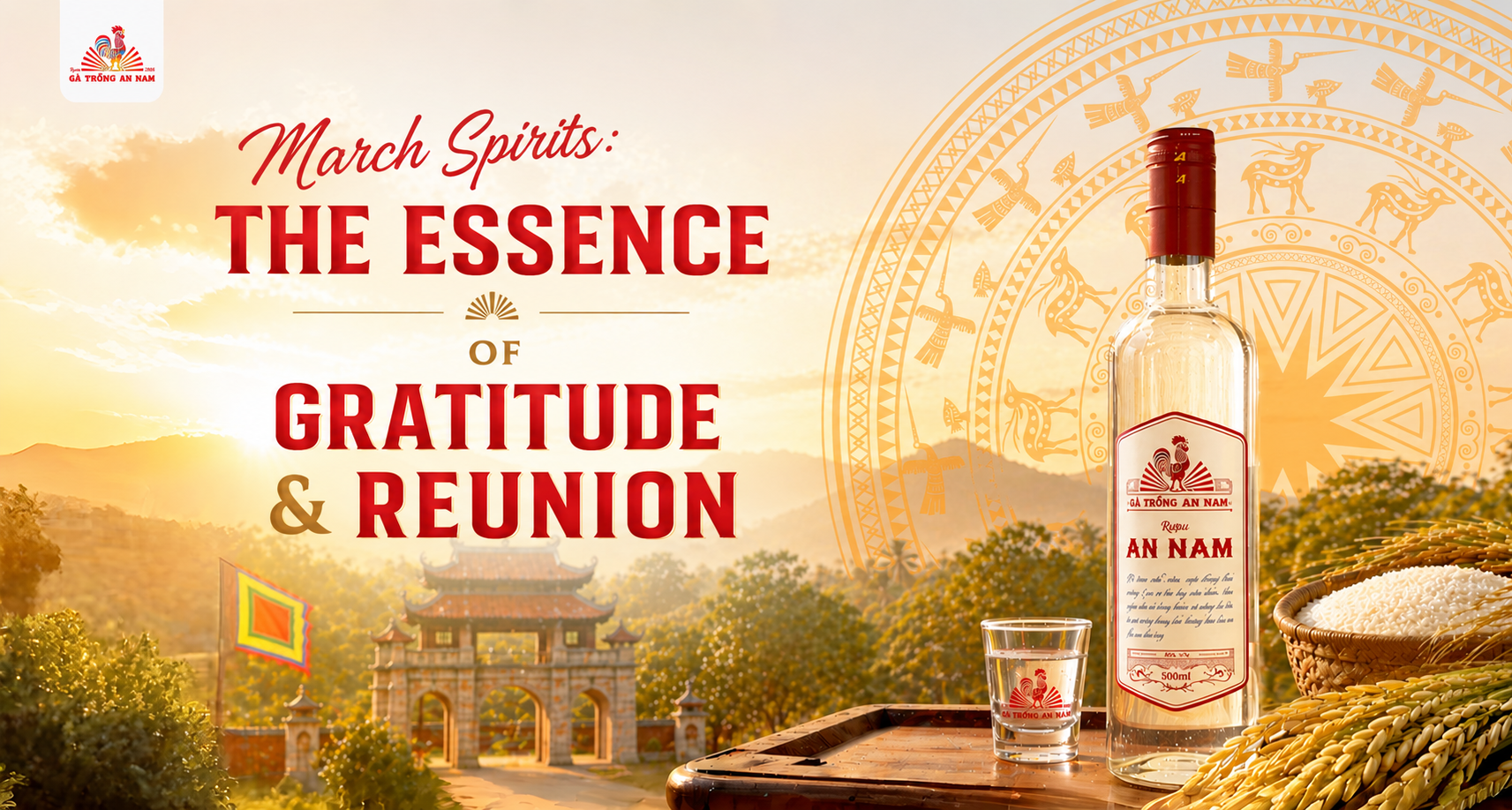 March Spirits: The Essence of Gratitude and Reunion